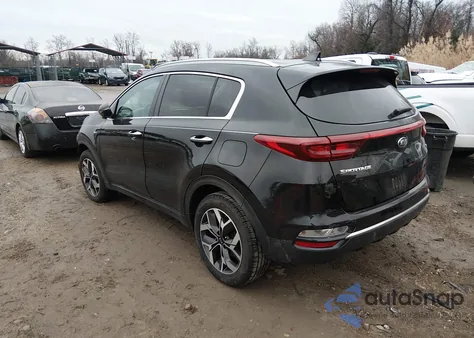2020 Kia Sportage Ex z USA, uszkodzony, nr VIN KNDPNCAC4L7763791